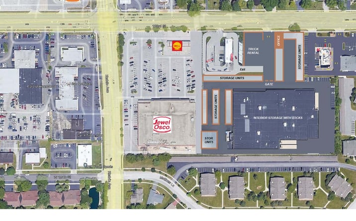 Pictures of Retail property located at 183rd Street & Kedzie Avenue, Homewood, IL 60430 for lease - image #1