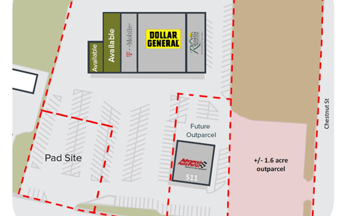 Pictures of Retail, Land property located at 513 Kanawha Avenue, Rainelle, WV 25962 for lease - image #1