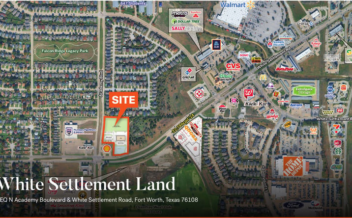 Pictures of Retail, Land property located at 200 N Academy Boulevard, Fort Worth, TX 76108 for lease - image #1