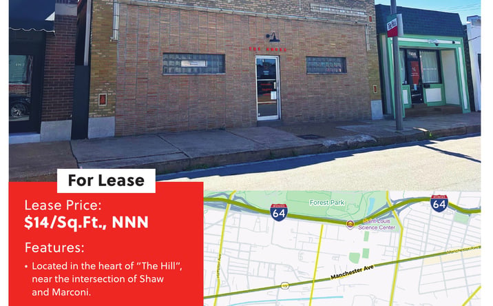Pictures of Retail, Office property located at 1904 Marconi Ave., St. Louis, MO 63110 for lease - image #1