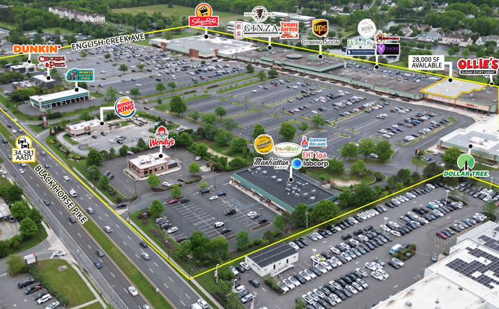 Pictures of Retail property located at 3003 ENGLISH CREEK AVE, EGG HARBOR TOWNSHIP, NJ 08234-4863 for lease - image #1