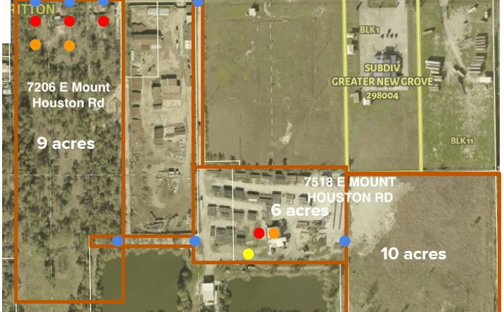 Pictures of Industrial, Land, Special Purpose property located at 7206 MT HOUSTON RD, HOUSTON, TX 77050-5720 for lease - image #1