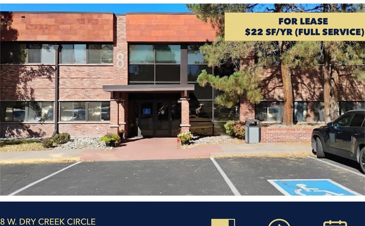 Pictures of Office property located at 8 West Dry Creek Circle, Littleton, CO 80122 for lease - image #1