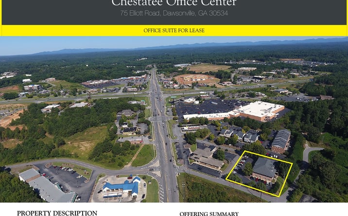 Pictures of Office property located at 75 Elliott Road, Dawsonville, GA 30534 for lease - image #1