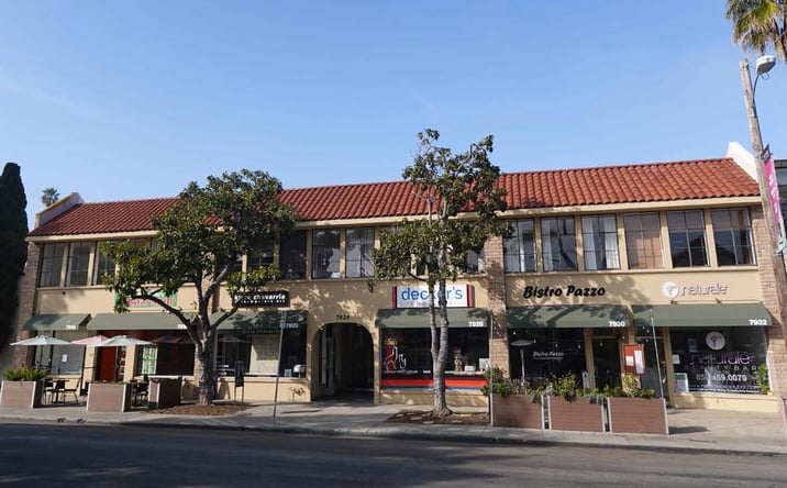 Pictures of Retail, Office property located at 7910-7924 Ivanhoe Avenue, La Jolla, CA 92037 for lease - image #1
