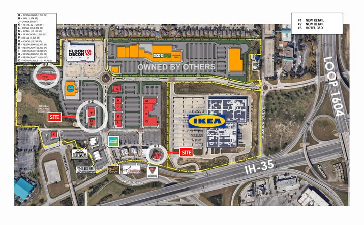 Pictures of Retail property located at 3200 IKEA-RBFCU Pkwy, Live Oak, TX 78233 for lease - image #1