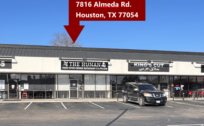Pictures of Retail, Restaurant property located at 7816 Almeda Rd., Houston, TX 77054 for lease - image #1