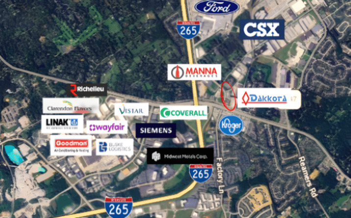 Pictures of Industrial, Land, Special Purpose property located at 2635 Chamberlain Lane, Louisville, KY 40245 for lease - image #1