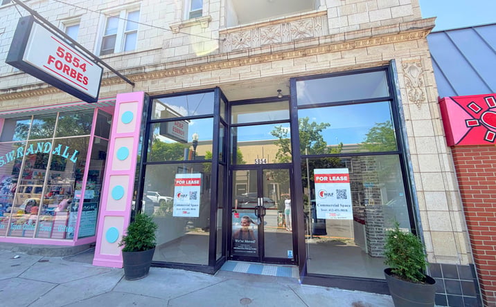 Pictures of Retail property located at 5854 Forbes Avenue, Pittsburgh, PA 15217 for lease - image #1