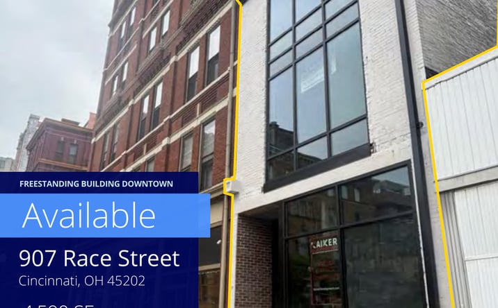 Pictures of Retail property located at 907 Race Street, Cincinnati, OH 45202 for lease - image #1