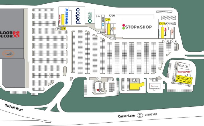 Pictures of Retail, Restaurant property located at 300 Quaker Lane, Warwick, RI 02886 for lease - image #1