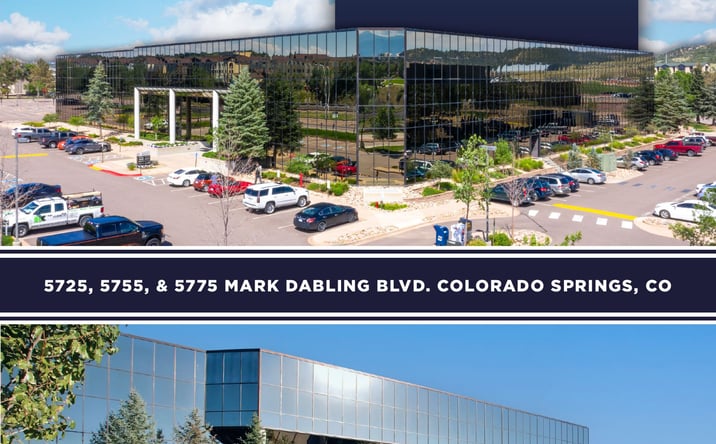 Pictures of Office property located at 5725, 5755, & 5775 Mark Dabling Blvd, Colorado Springs, CO 80919 for lease - image #1
