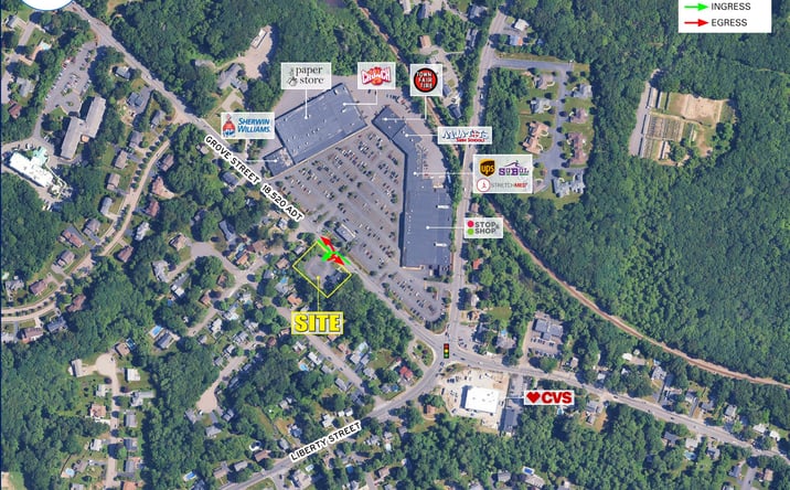 Pictures of Retail property located at 303 Grove Street, Braintree, MA 02184 for lease - image #1