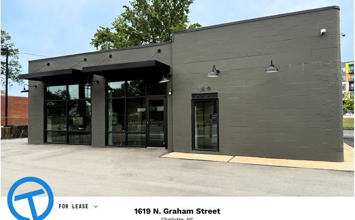 Pictures of Office, Retail property located at 1619 N. Graham Street, Charlotte, NC 28206 for lease - image #1
