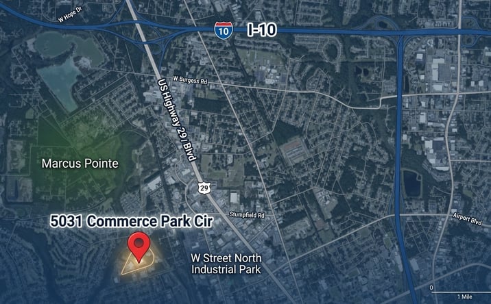 Pictures of Land property located at 5031 Commerce Park Circle, Pensacola, FL 32505 for lease - image #1