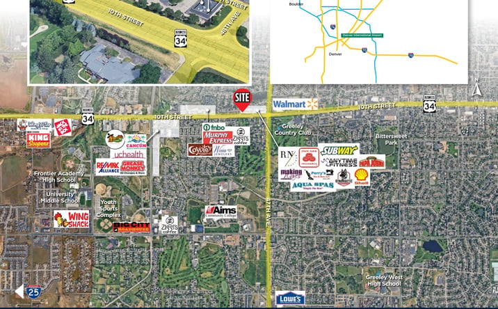 Pictures of Retail, Office property located at 4895 W. 10th Street, Unit B, Greeley, CO 80634 for lease - image #1