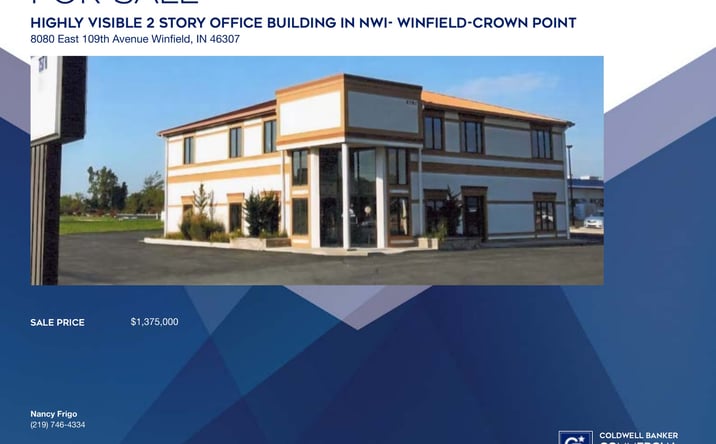 Pictures of Retail, Office, Restaurant property located at 8080 East 109th Avenue, Winfield, IN 46307 for lease - image #1