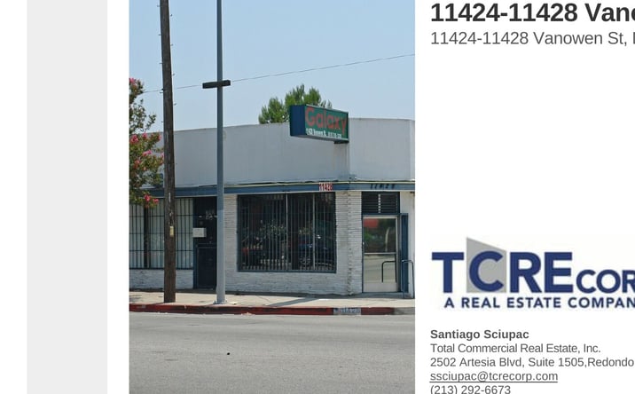 Pictures of Retail, Office property located at 11424 - 11428 Vanowen St, North Hollywood, CA 91605 for lease - image #1