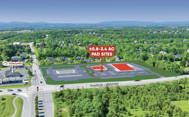 Pictures of Retail, Land property located at Wertzville Rd & Good Hope Rd, Enola, PA 17025 for lease - image #1