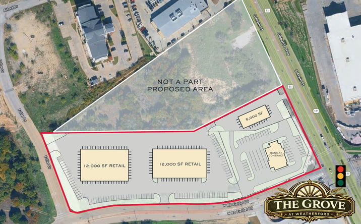 Pictures of Retail, Land, Restaurant property located at South Main Street, Weatherford, TX 76087 for lease - image #1