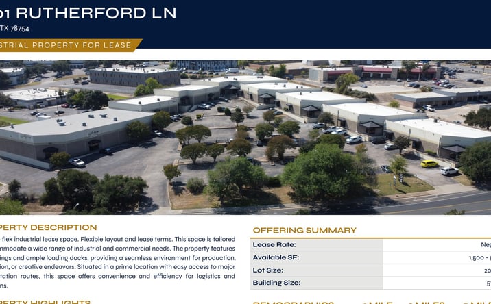 Pictures of Industrial property located at 1601 Rutherford Ln, Austin, TX 78754 for lease - image #1