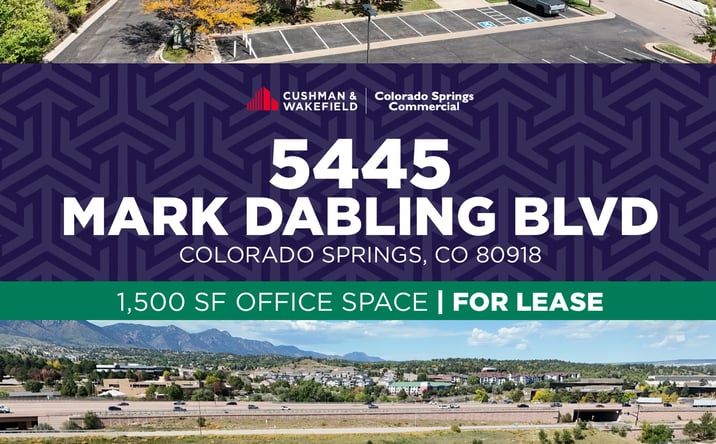 Pictures of Office property located at 5445 Mark Dabling Blvd, Colorado Springs, CO 80918 for lease - image #1