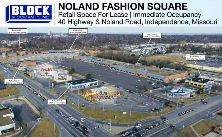 Pictures of Retail property located at 13500-A E. US 40 Highway, Independence, MO 64055 for lease - image #1
