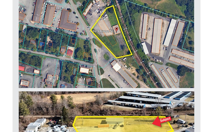 Pictures of Retail, Industrial property located at 802 S GROVE ST, HENDERSONVILLE, NC 28792 for lease - image #1