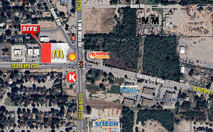 Pictures of Land property located at 4451 East Southcross, San Antonio, TX 78222 for lease - image #1