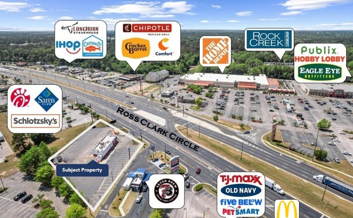 Pictures of Retail, Restaurant property located at 3476 ROSS CLARK CIR, DOTHAN, AL 36303-2525 for lease - image #1