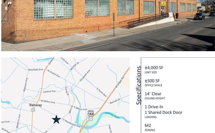 Pictures of Industrial property located at 970 New Brunswick Avenue Unit L, Rahway, NJ 07065-4826 for lease - image #1