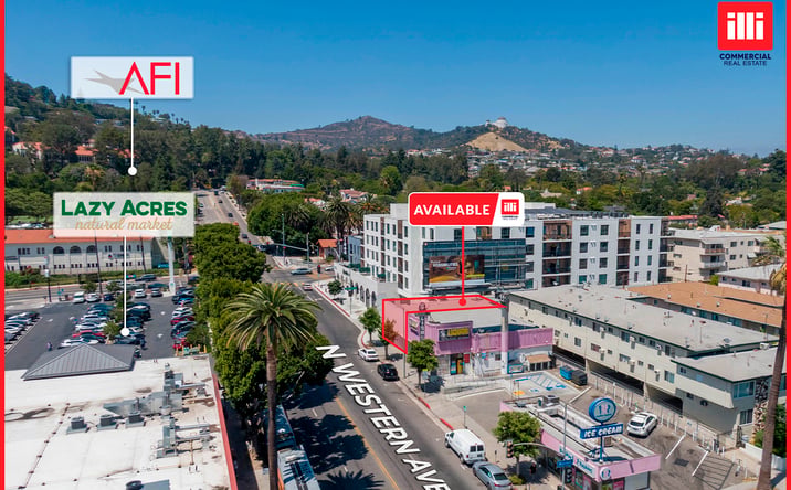 Pictures of Retail property located at 1838 North Western Avenue, Los Angeles, CA 90027 for lease - image #1