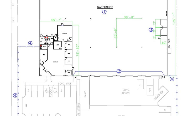 Pictures of Industrial property located at 3720 Distriplex Dr, Memphis, TN 38118 for lease - image #1