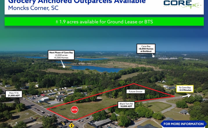 Pictures of Land property located at 1613 South Live Oak Drive, Moncks Corner, SC 29461 for lease - image #1