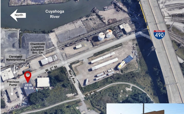 Pictures of Industrial property located at 2516 W. 3rd St, Cleveland, OH 44113 for lease - image #1