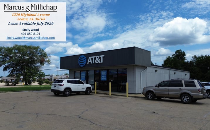 Pictures of Retail property located at 1220 Highland Avenue, Selma, AL 36703 for lease - image #1