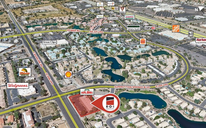 Pictures of Retail property located at 7102 E BASELINE RD, MESA, AZ 85209-4092 for lease - image #1