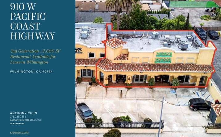 Pictures of Retail, Restaurant property located at 910 W Pacific Coast Highway, Wilmington, CA 90744 for lease - image #1