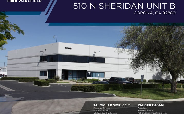 Pictures of Industrial property located at 510 N Sheridan Unit B, Corona, CA 92880 for lease - image #1
