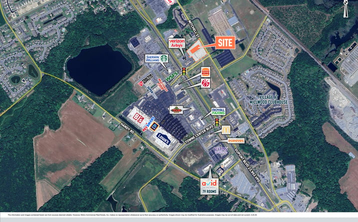 Pictures of Retail property located at 498 Mitchell St, Millsboro, DE 19966 for lease - image #1