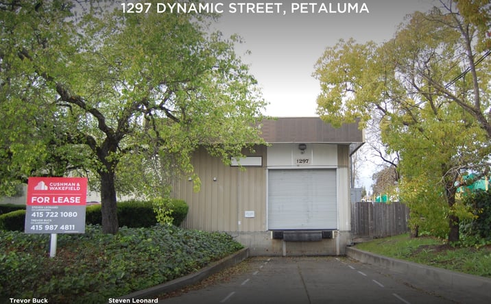 Pictures of Industrial property located at 1297 Dynamic Street, Petaluma, CA 94954-1457 for lease - image #1