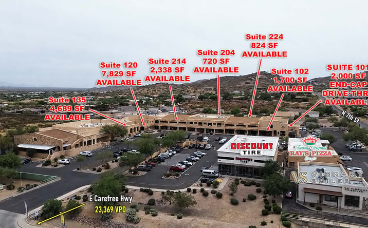 Pictures of Retail, Office property located at 711 E Carefree Hwy, Phoenix, AZ 85085 for lease - image #1