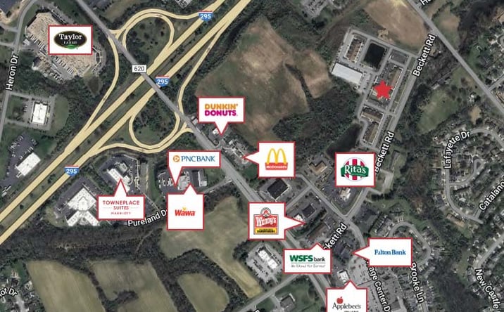 Pictures of Retail property located at 545 Beckett Rd, Swedesboro, NJ 08085 for lease - image #1