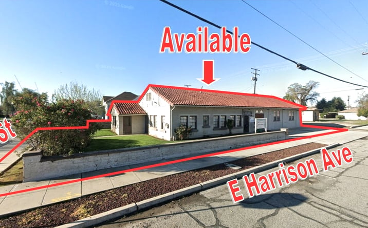 Pictures of Retail, Office property located at 135 E Harrison Ave, Porterville, CA 93257 for lease - image #1