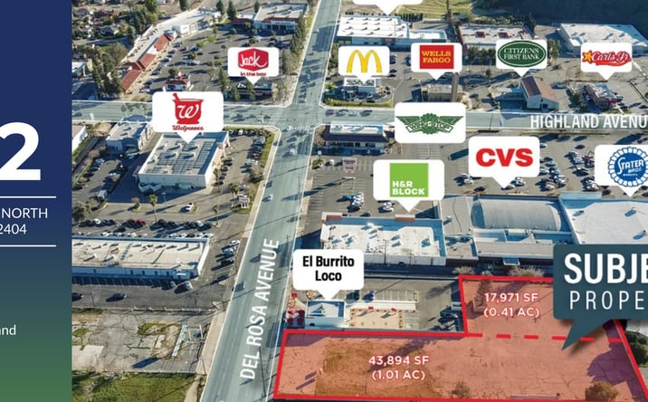 Pictures of Retail, Land property located at 2342 Del Rosa Avenue North, San Bernardino, CA 92404 for lease - image #1