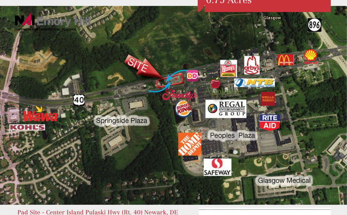 Pictures of Land, Retail property located at 2466 Pulaski Hwy, Newark, DE 19702 for lease - image #1