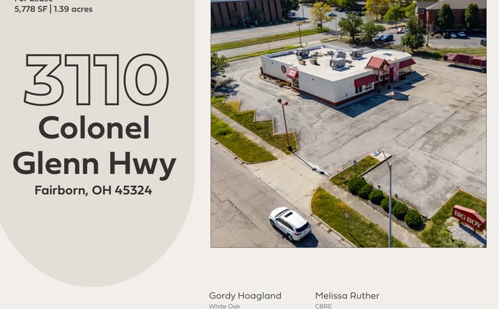 Pictures of Retail property located at 3110 COLONEL GLENN HWY, FAIRBORN, OH 45324-2280 for lease - image #1