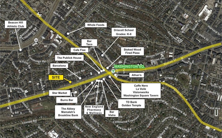 Pictures of Office property located at 1714 Beacon Street, Brookline, MA 02446 for lease - image #1