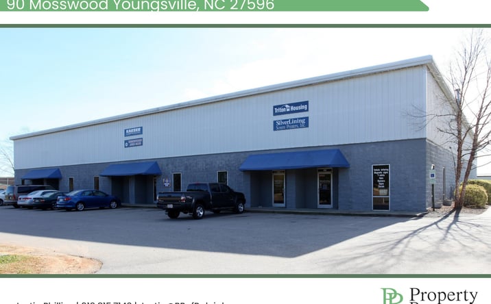 Pictures of Industrial property located at 90 Mosswood, Youngsville, NC 27596 for lease - image #1