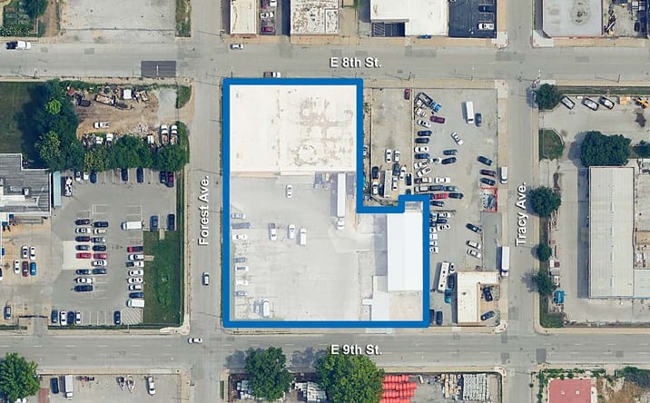 Pictures of Industrial property located at 801 Forest Avenue, KCMO, MO 64106 for lease - image #1